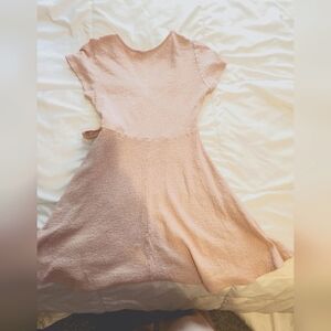 Elegant Pink Women's Dress